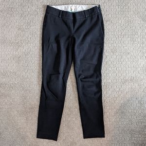 J. Crew Black Slim Pants 0